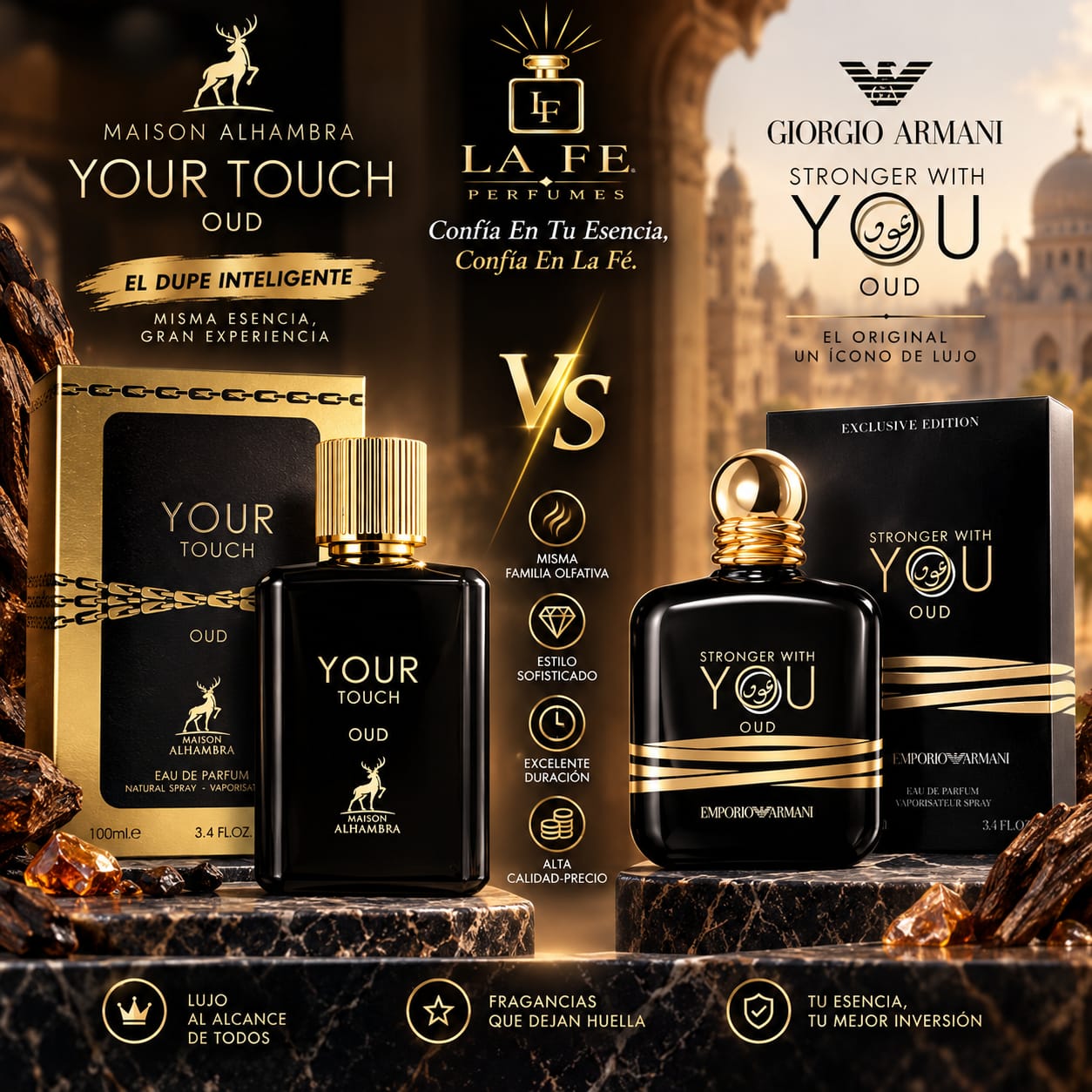 Maison Alhambra Your Touch Oud Men 100ml EDP